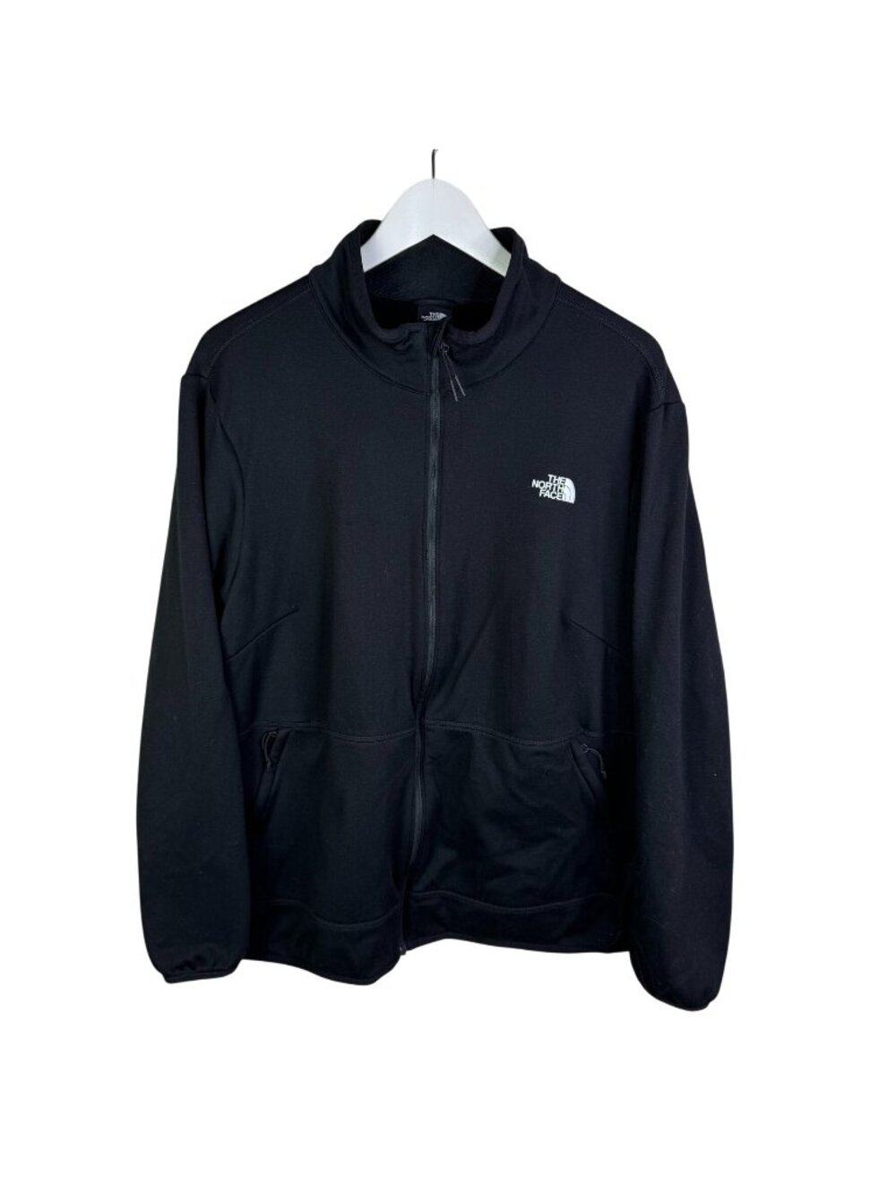 The North Face Women's Black Full-Zip Lightweight Fleece Jacket, Size 3X
